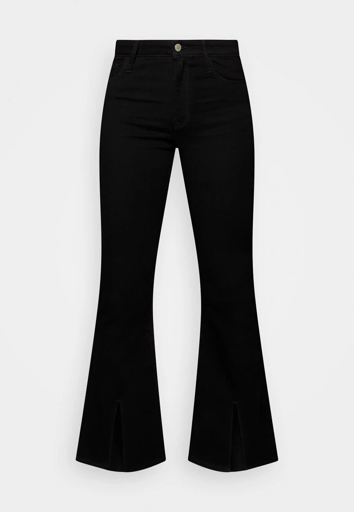 Cheapest ๐ Hollister Co. High Rise Front Slit Flare - Bootcut ๐ Jeans - Black โค๏ธ - Image 5