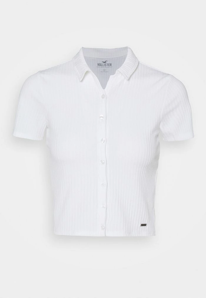 Top 10 ๐ Hollister Co. Print T-shirt - White ๐งจ - Image 4