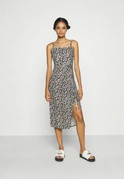 Best reviews of 👍 Hollister Co. CHAIN MIDI 👗 DRESS - Jersey 👗 DRESS - Black/multi Coloured 😍