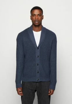 Best Pirce 🎉 Hollister Co. SHAWL CARDIGAN - Cardigan - Navy 👍