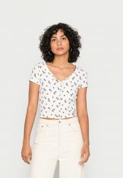 New 🌟 Hollister Co. Cardigan - White/brown Ditsy ✔️