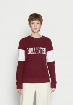 Wholesale 🧨 Hollister Co. SECONDARY CORE LOGO - Sweatshirt - Burg 🌟