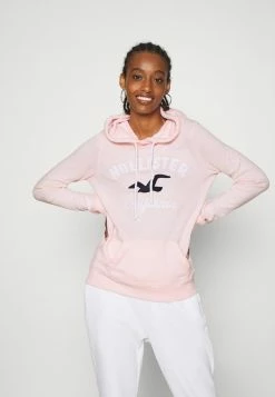 Flash Sale ❤️ Hollister Co. TERRY TECH CORE - Hoodie - Pink 🧨