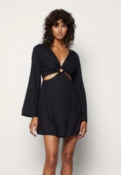 Best reviews of โ Hollister Co. EMEA FRONT CUTOUT ๐ DRESS - Day ๐ DRESS - Black ๐