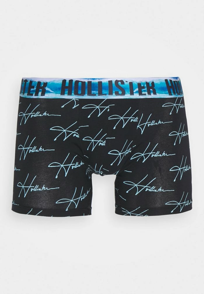 Buy ๐ Hollister Co. SINGLE PATTERN CONVO - Pants - Black/blue ๐ - Image 3