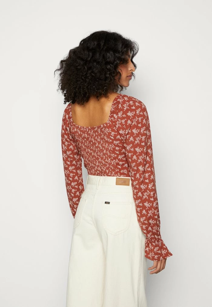 Best Sale 🥰 Hollister Co. SLEEVE INTEREST - Long Sleeved Top - Burg 🤩 - Image 3