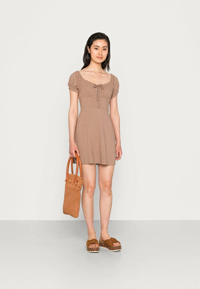 Budget ๐ Hollister Co. ๐ DRESS - Day ๐ DRESS - Brown ๐งจ - Image 2
