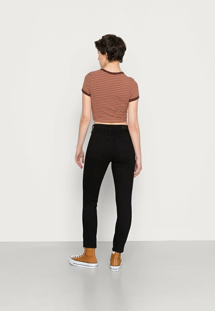 Budget 🔥 Hollister Co. BRUSHED TRUE BLACK ANKLE - 👖 Jeans Skinny Fit - Brush True Black 👍 - Image 3