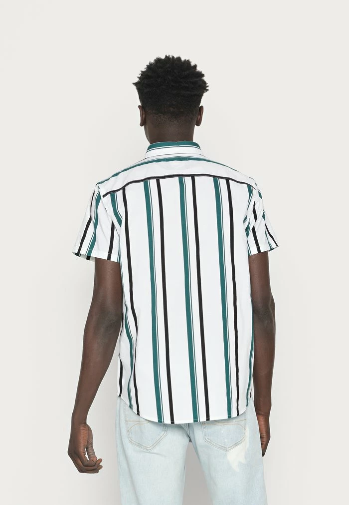 Budget 🛒 Hollister Co. SLIM PATTERN - 👚 Shirt - White 🎁 - Image 3