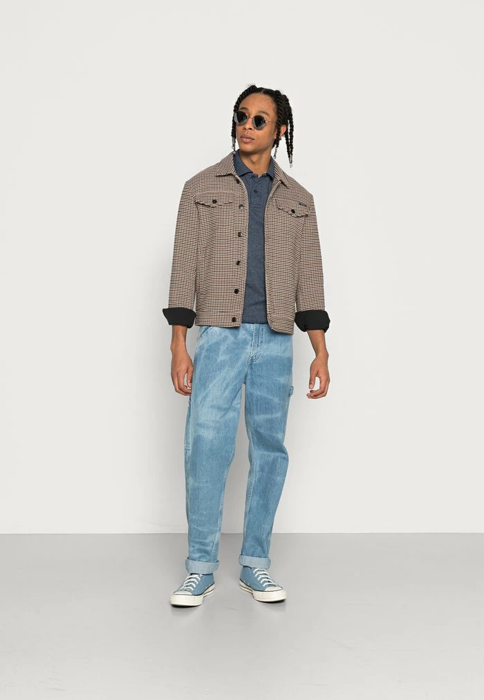 Best Sale 💯 Hollister Co. CORE - Polo 👕 Shirt - Textured Navy 🛒 - Image 2