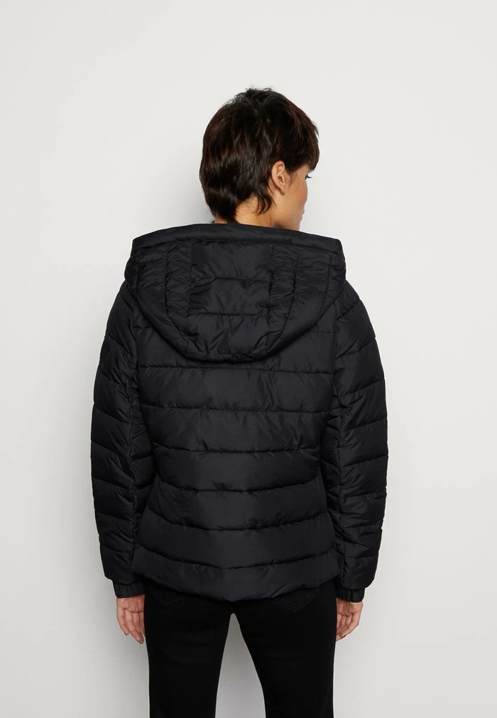 Deals โค๏ธ Hollister Co. PUFFER - Light Jacket - Black โ - Image 3