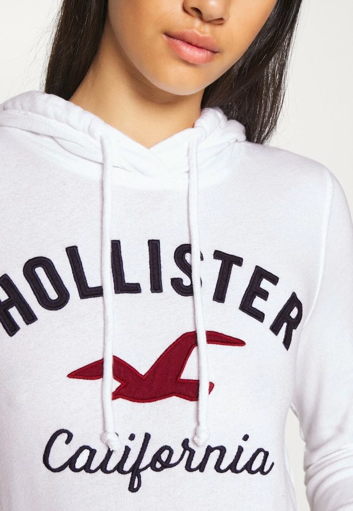 Best Sale โ Hollister Co. TERRY TECH CORE - Hoodie - White ๐ - Image 7