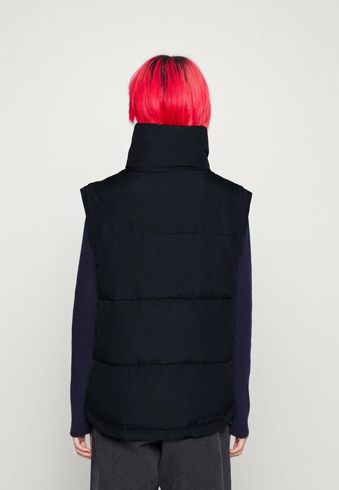 Hot Sale ๐ Hollister Co. PUFFER VEST - Waistcoat - Black ๐ - Image 3