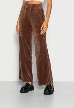 Hot Sale ⭐ Hollister Co. WIDE LEG - Tracksuit Bottoms - Camel 👏