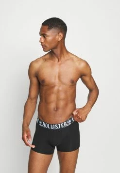 Budget ๐คฉ Hollister Co. MIXED CHAIN 3 PACK - Pants - Black/navy Floral/light Grey ๐