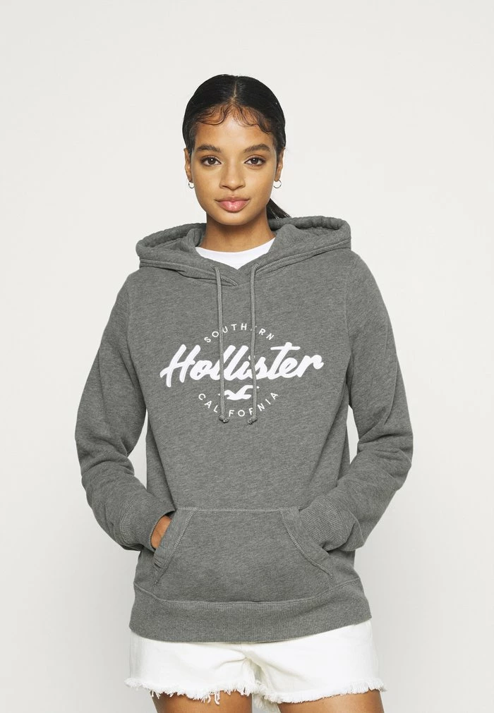 Outlet โญ Hollister Co. TECH CORE - Hoodie - Grey ๐