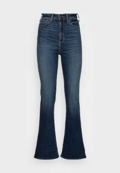 Cheapest 😉 Hollister Co. EMBELLISHED BOOT - Flared 👖 Jeans - Blue 🤩