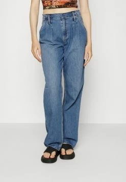 Cheap ๐ Hollister Co. PATCH DAD - Straight Leg ๐ Jeans - Blue โค๏ธ