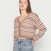 Best Sale 🛒 Hollister Co. CARDI STRIPE - Cardigan - Multi Stripe 🥰