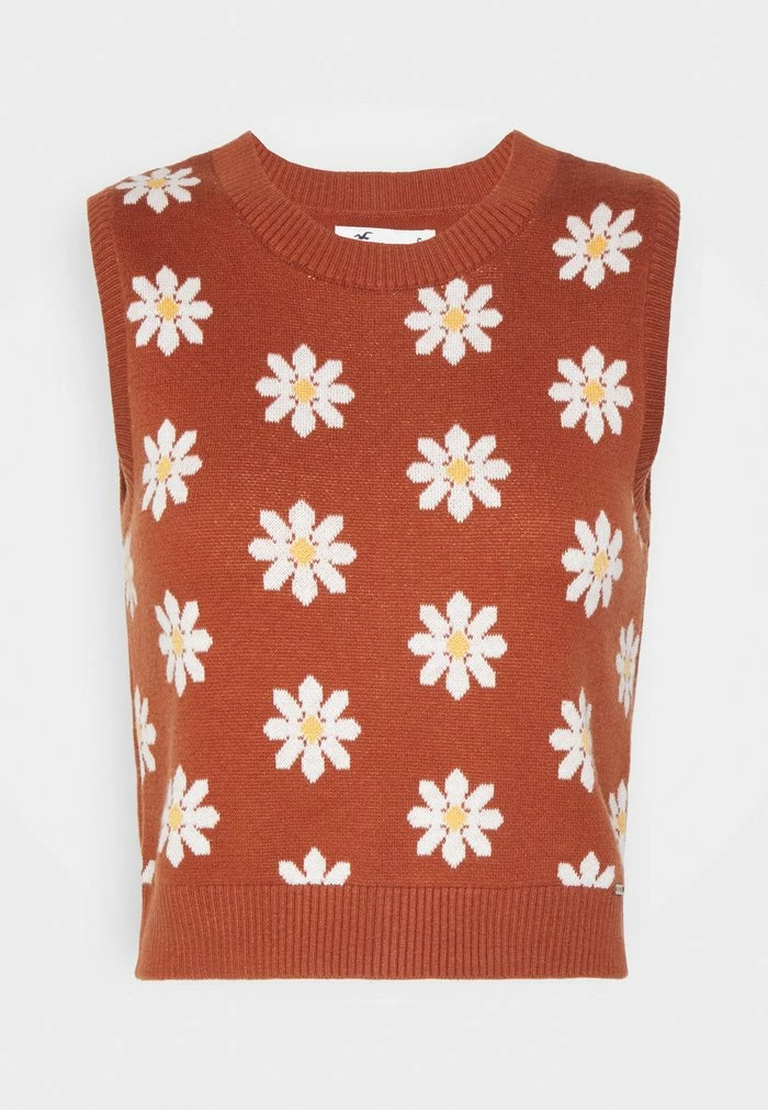 Coupon ๐ Hollister Co. VEST UPDATE - Jumper - Brown ๐ฅฐ