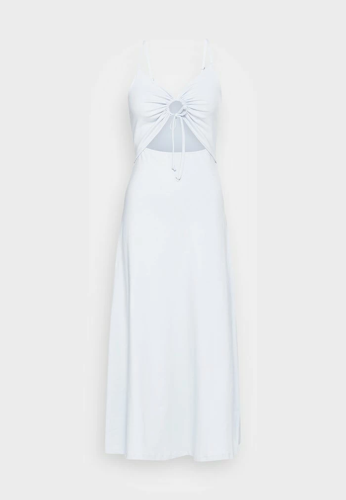 Hot Sale 🛒 Hollister Co. BARE CUTOUT MIDI 👗 DRESS - Jersey 👗 DRESS - Xenon Blue 😍 - Image 4