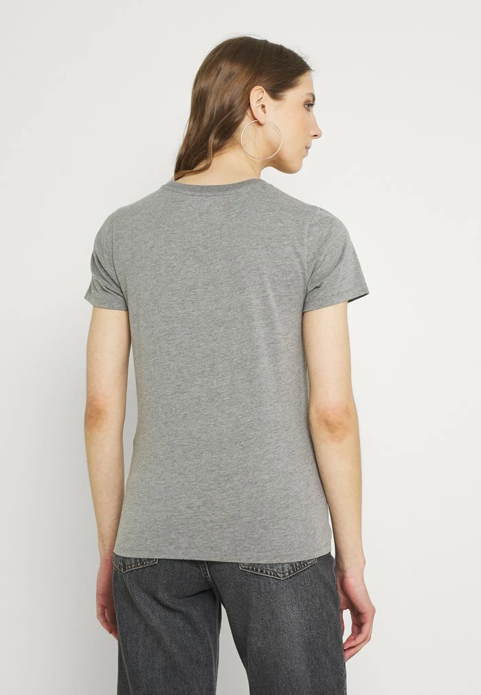 Best Sale 😀 Hollister Co. Basic T-shirt - Grey 😉 - Image 3