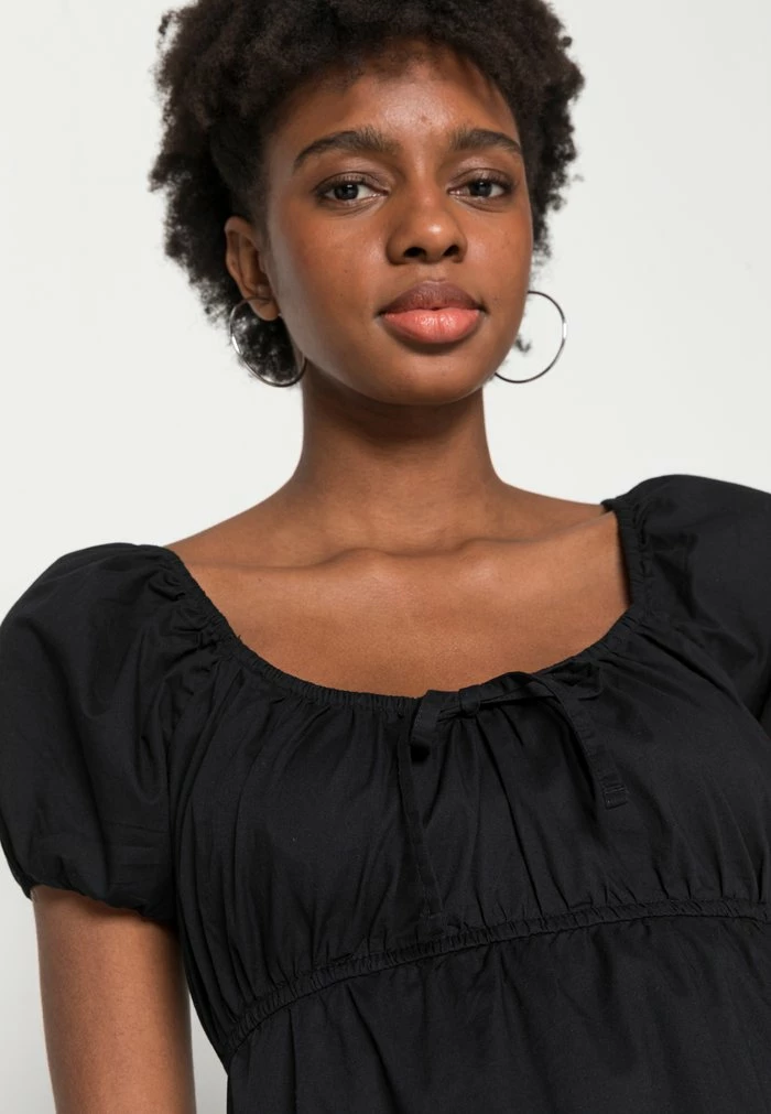 Best deal ๐ Hollister Co. ๐ SUMMER PREVIEW - Day ๐ Dress - Solid Black ๐ - Image 5