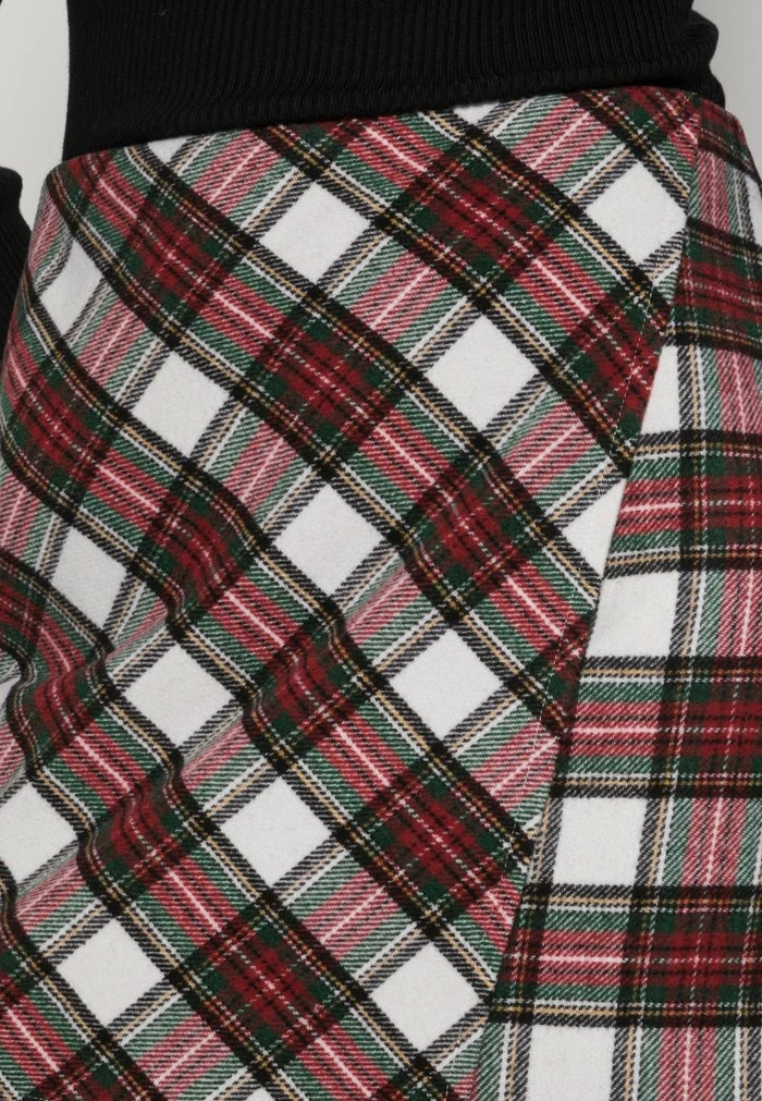 Best deal ๐ Hollister Co. PLAID STRUCTURED ๐ SKIRT - Mini ๐ SKIRT - White/red Plaid ๐ - Image 5