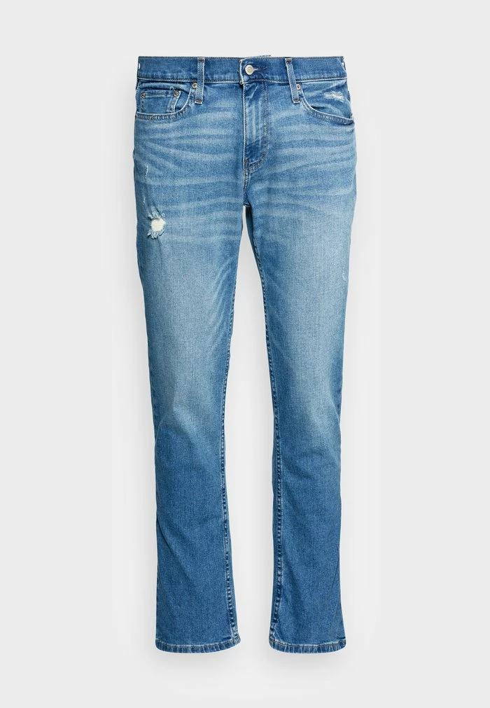 Outlet 😉 Hollister Co. MEDIUM MIN DESTROY - Straight Leg 👖 Jeans - Medium Min Destroy 😀 - Image 4