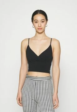 Wholesale 🔔 Hollister Co. WRAP CAMI TRIFECTA - Top - Black 🥰