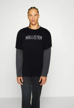 Wholesale โค๏ธ Hollister Co. ICONIC - Long Sleeved Top - Black ๐