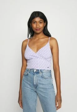 Top 10 🌟 Hollister Co. WRAP CAMI TRIFECTA - Top - Lavender ✔️