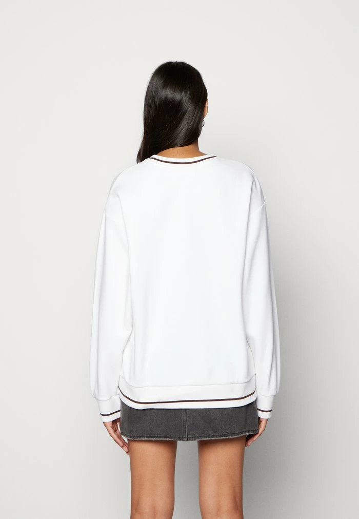 Deals 💯 Hollister Co. OVERSIZED CREW - Sweatshirt - White ❤️ - Image 3