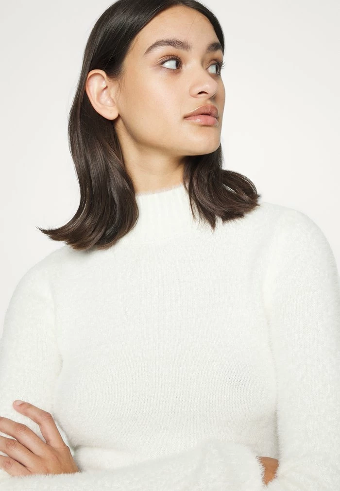 Budget โค๏ธ Hollister Co. COZY MOCK NECK - Jumper - Jet Stream โจ - Image 4