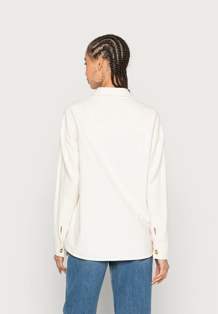 Cheapest ๐ Hollister Co. Button-down Blouse - Cream โค๏ธ - Image 3