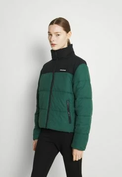 Hot Sale ❤️ Hollister Co. RETRO FASHION PUFFER - Winter Jacket - Pineneedle 🎁