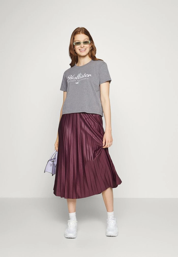 Best deal 💯 Hollister Co. TIMELESS - Print T-shirt - Grey 🌟 - Image 2