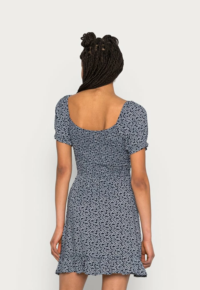 Best reviews of โญ Hollister Co. TWIST SHORT ๐ DRESS - Day ๐ DRESS - Navy ๐ - Image 3