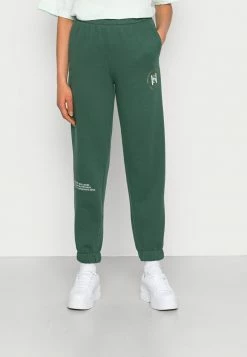 New 🧨 Hollister Co. CYBER DROP DAD JOGGER - Tracksuit Bottoms - Pineneedle 👏