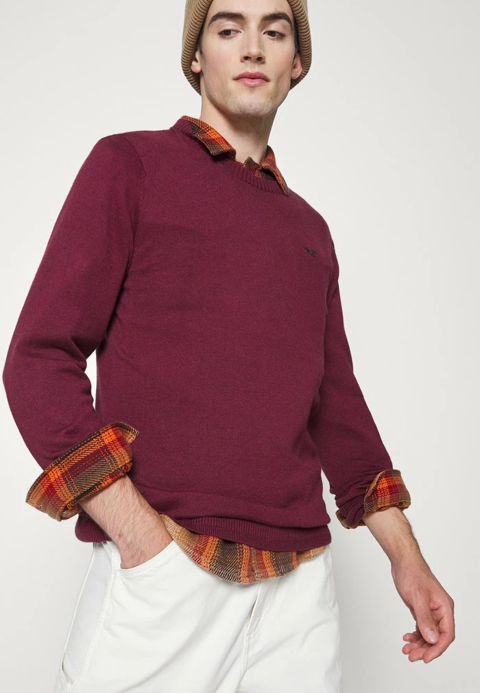 Best reviews of 😉 Hollister Co. CORE CREW - Jumper - Burg 🥰 - Image 4