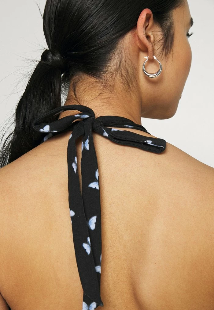 Coupon ๐ Hollister Co. WEBEX HALTER SHORT ๐ DRESS - Shift ๐ DRESS - Black โญ - Image 5