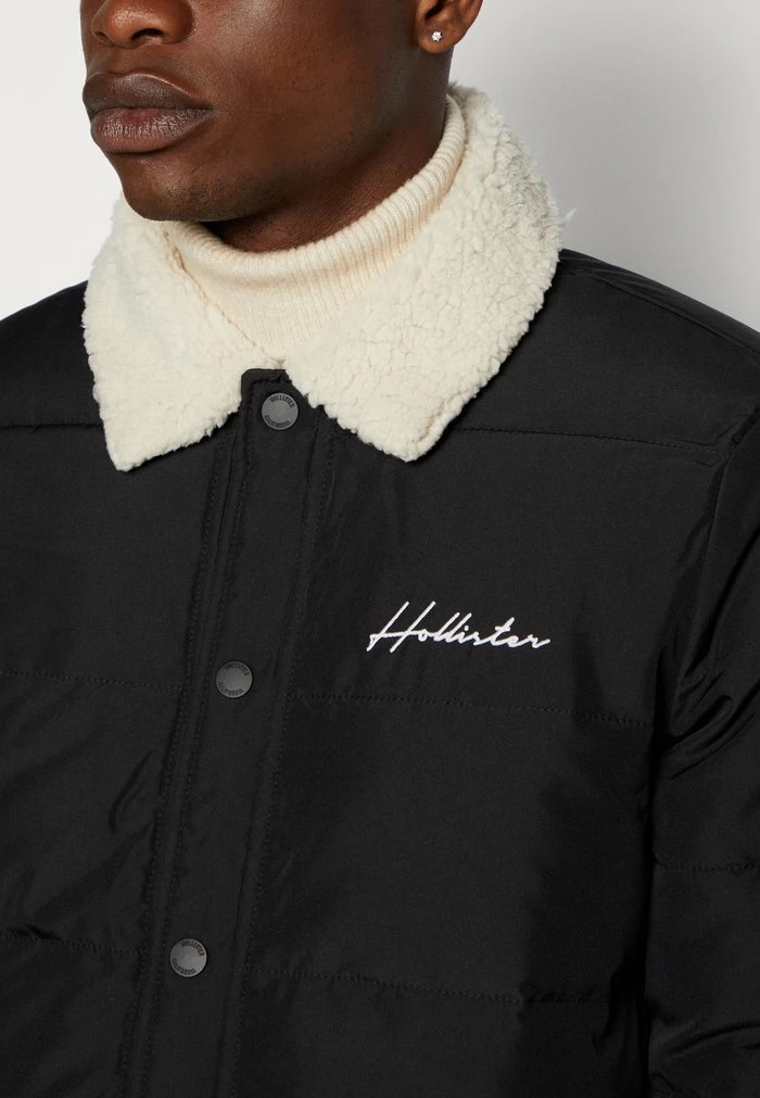 Brand new ๐คฉ Hollister Co. MOCKNECK - Winter Jacket - Black โ - Image 6