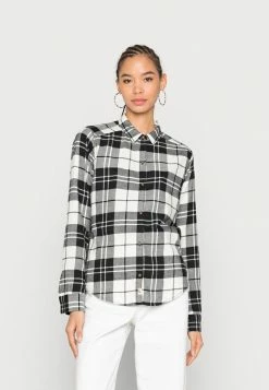 Hot Sale ๐ Hollister Co. CYBER DROP - Button-down Blouse - Black ๐งจ