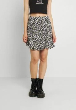 Best Sale ⌛ Hollister Co. CINCH 👗 SKIRT - Mini 👗 SKIRT - Black ❤️