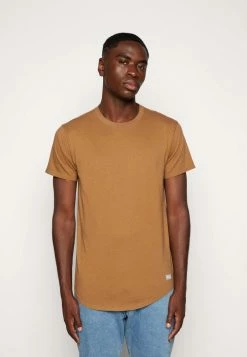 Deals 👍 Hollister Co. CREW JOCKTAG UNISEX - Basic T-shirt - Tan ❤️