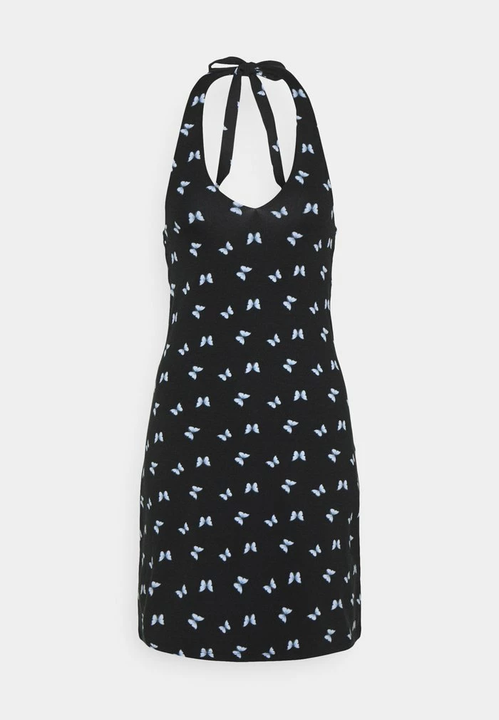 Coupon ๐ Hollister Co. WEBEX HALTER SHORT ๐ DRESS - Shift ๐ DRESS - Black โญ - Image 6