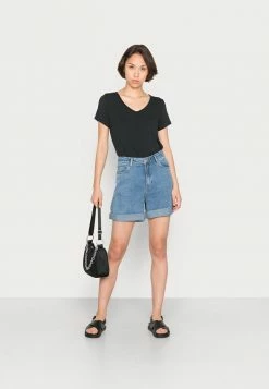 Coupon 💯 Hollister Co. EASY VEE 3 PACK - Basic T-shirt - White/black/green Bay 🔔