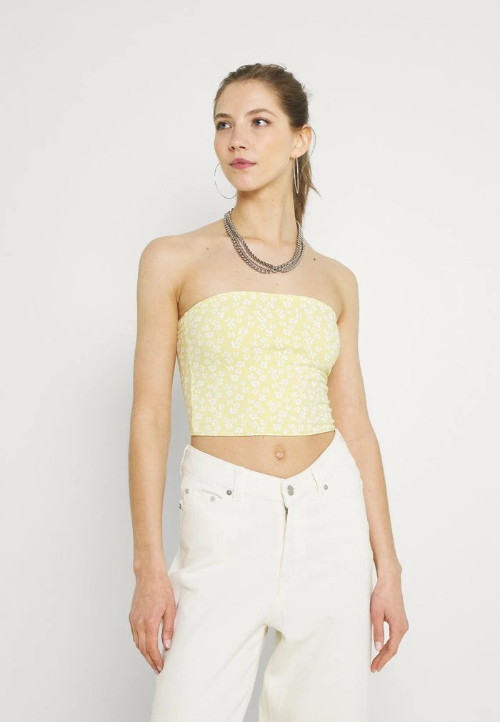 Hot Sale ๐ฅ Hollister Co. REVERSIBLE TUBE - Top - Yellow โญ