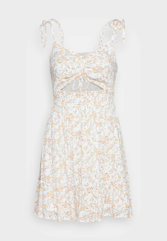 Hot Sale 👍 Hollister Co. Day 👗 Dress - White Floral ❤️ - Image 4