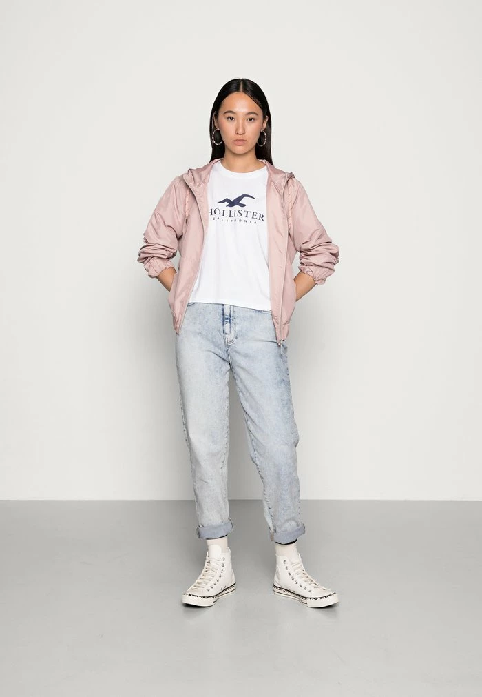 Best Sale 🎉 Hollister Co. TIMELESS LOGO - Print T-shirt - White ✨ - Image 2